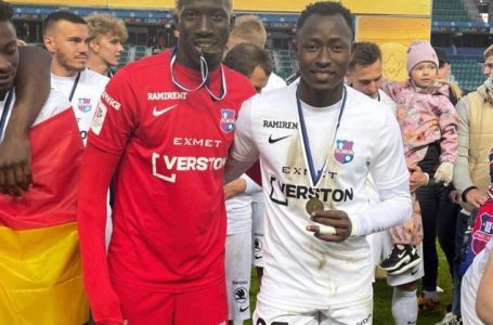 GAMBIAN TRIO CELEBRATE AS PAIDE LINNAMEESKOND WIN LEAGUE CUP