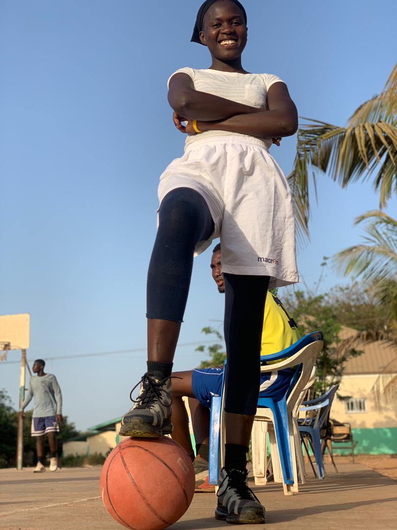 “I want to play basketball forever” predicaments facing 18 year Gambian Basketball player